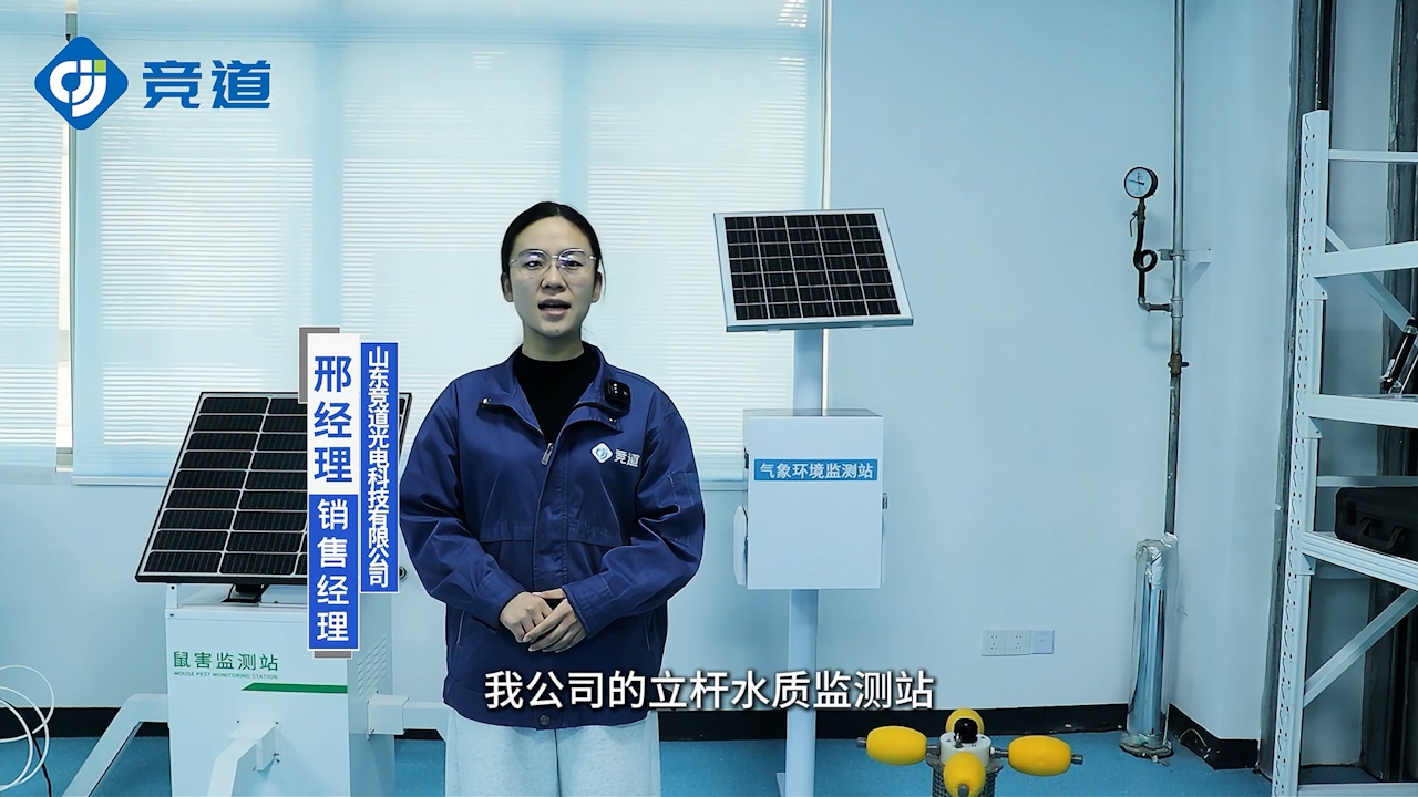 立桿水質監測站：助力水環境治理，守護碧水藍天