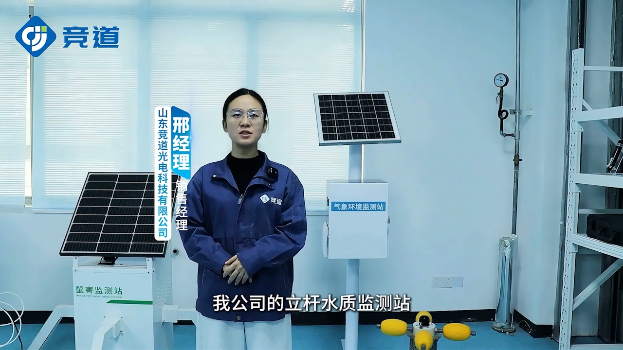 立杆水质监测站：抗水体腐蚀探头，长期浸没工作稳定可靠