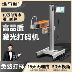 維馬遜全自動(dòng)流水線生產(chǎn)日期雕刻激光打標(biāo)機(jī)