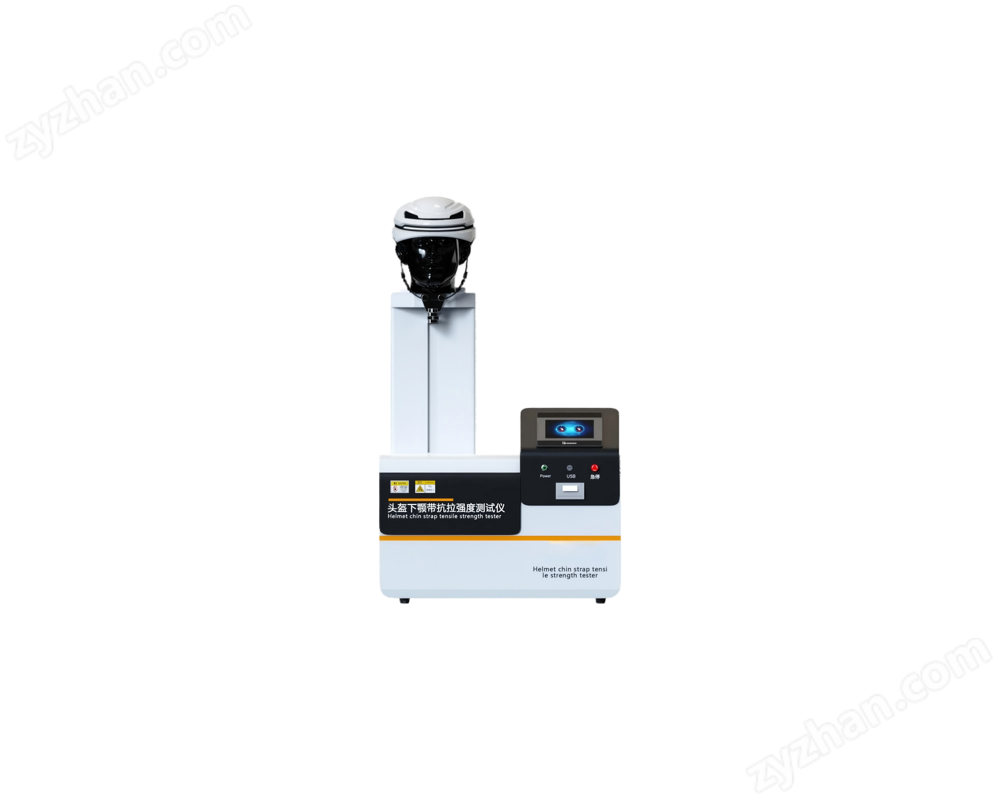頭盔下顎帶抗拉強度測試儀  測試步驟